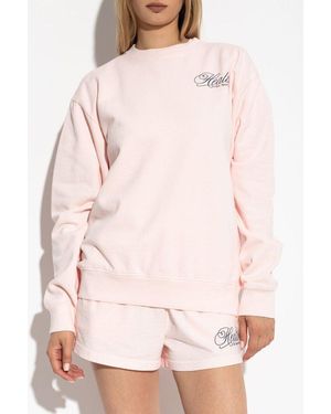 Sporty & Rich Crew Neck Jumper - Pink