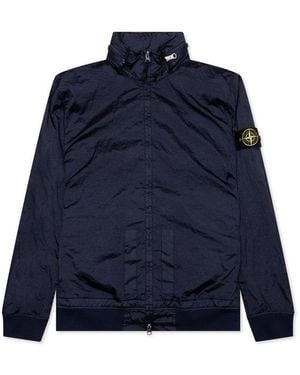Stone Island Compass Badge Jacket - Blue