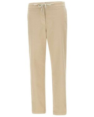 Eleventy Drawstring Casual Trousers - Natural