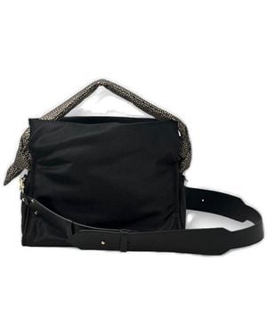 Borbonese Small Hobo Bag - Black