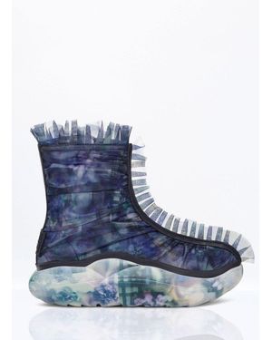 UGG Cs Ruffle Boot Print - Blue