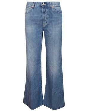 Dondup Flare Leg Jeans - Blue