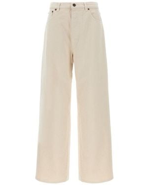 Fortela Jaron Wide-Leg Jeans - Natural