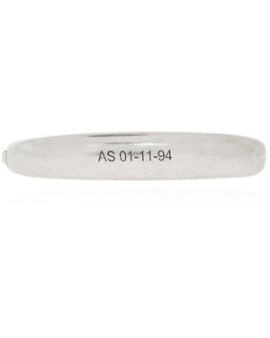 AllSaints Brass Bracelet - White