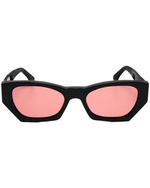 Retrosuperfuture Amata Cat-Eye Frame Sunglasses - Black