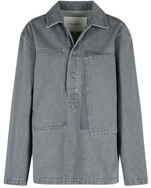 JW Anderson Patch Pocket Rugby Shirt - Grey