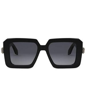 BVLGARI Serpenti Forever Oversized Frame Sunglasses - Black
