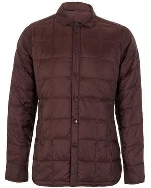 J.Lindeberg Quilted Check Jacket - Brown