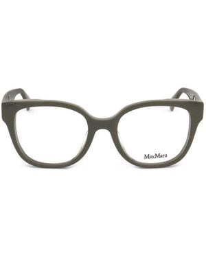 Max Mara Square Frame Glasses - Black