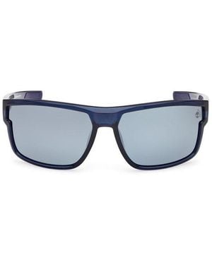 Timberland Rectangular Frame Sunglasses - Blue