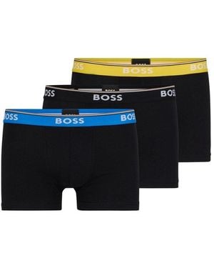 BOSS Trio Boxer Brief Set - Black