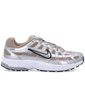 Nike P-6000 Lace-Up Trainers - White