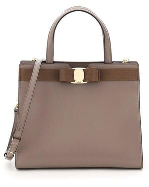 Ferragamo Vara New Handle Bag - Multicolour
