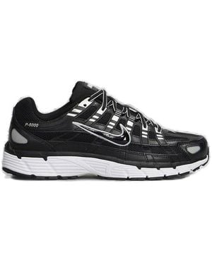 Nike P-6000 Lace-Up Trainers - Black