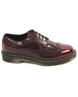 Cherry red dr marten brogues hot sale