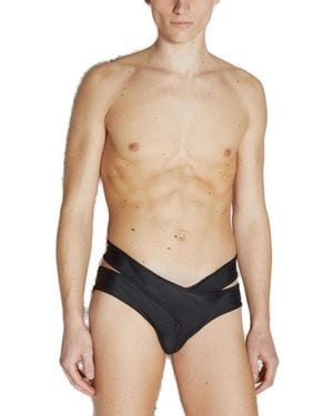 GmbH Crossover Speedo Swimsuit - Black