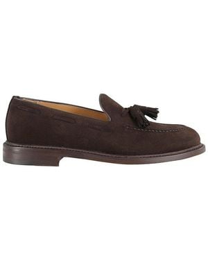 John Spencer Tassel Loafers - Brown