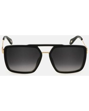 Just Cavalli Pilot Frame Sunglasses - Black