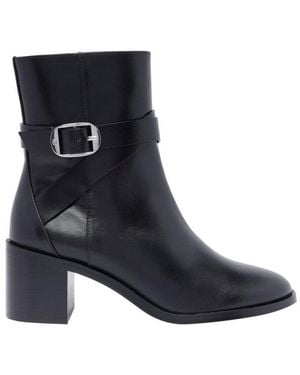 Stuart Weitzman Esme Heeled Ankle Boots - Black