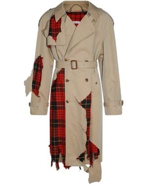 McQueen Cotton Trench Coat - Brown