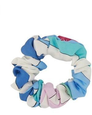 Emilio Pucci Logo Patch Hair Band - Blue