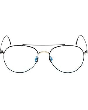 Tom Ford Pilot Frame Glasses - Metallic