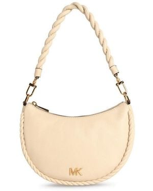 MICHAEL Michael Kors Kyla Small Convertible Shoulder Bag - Natural