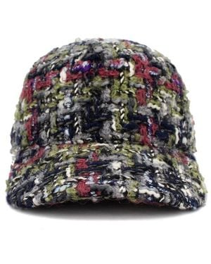 Etro Bouclé Baseball Cap - Gray