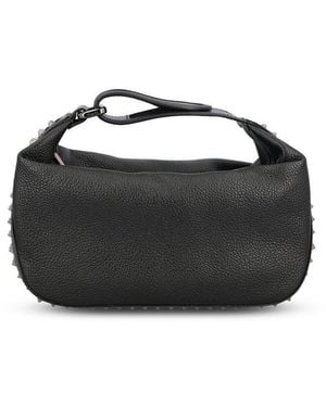 Christian Louboutin Funky Stud Embellished Pouch - Black