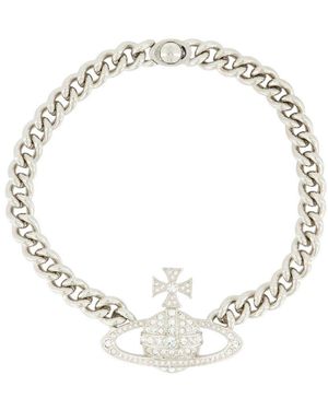 Vivienne Westwood Neysa Chain Necklace - Metallic