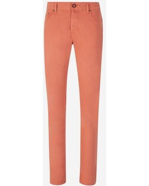 Jacob Cohen Slim Fit Bard Jeans - Orange
