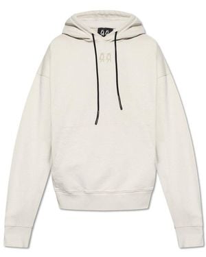 44 Label Group Signature Logo Jumper - White