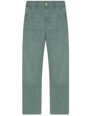 Carhartt Double Knee Relaxed Straight Fit Pants - Green