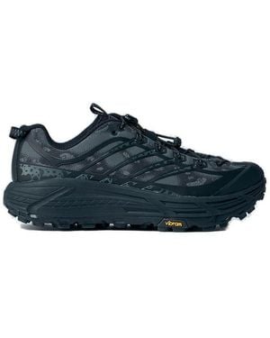 Hoka One One Stealth/Tech Mafate Three2 Low-Top Sneakers - Blue