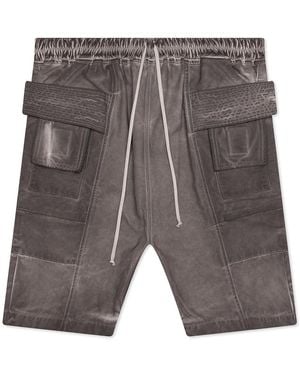 Rick Owens Creatch Drawstring Shorts - Gray