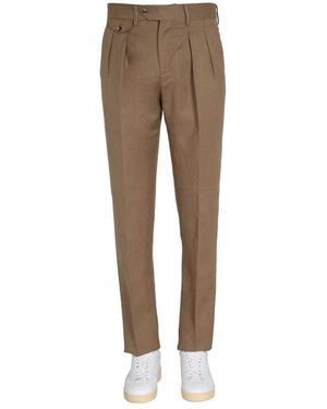 Lardini Classic Fit Trousers - White