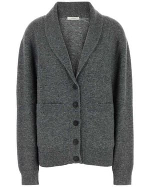 The Row Irona Knit Cardigan - Grey