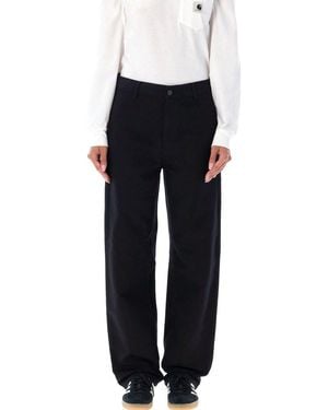 Carhartt Logo Patch Jeans - Black