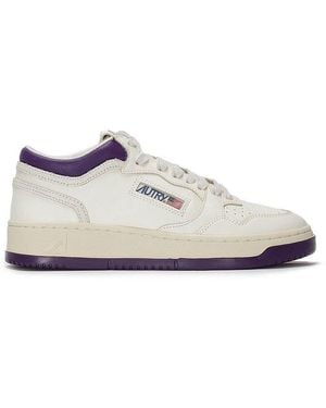 Autry Med-Way Mid Trainers - White