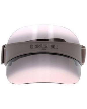 DIOR ヴェリーディオール V1U ボウディテール バイザー Dior Verydior V1U Bow-Detailed Visors in Black | Lyst