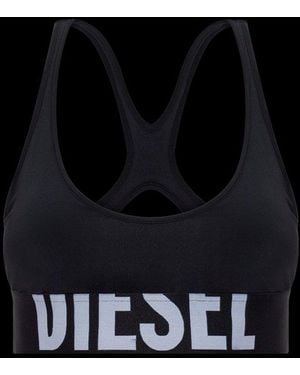 DIESEL Allison-D-Pop Sports Bra - Black