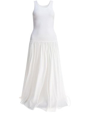 Loulou de Saison Jada Maxi Dress - White