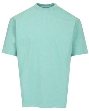 AMISH Jersey Crew Neck T-Shirt - Blue