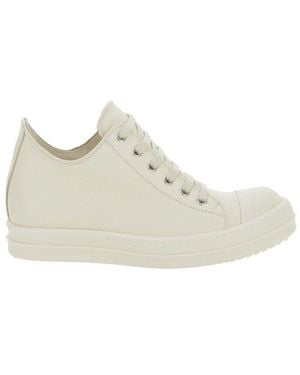 Rick Owens Lace-Up Trainers - White