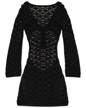 Cult Gaia Liam Knitted Mini Dress - Black