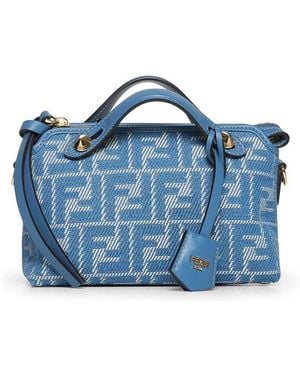 Fendi By The Way Soft Mini Tote Bag - Blue