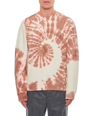 JW Anderson Tie -Dye Cat Sweatshirt - Pink