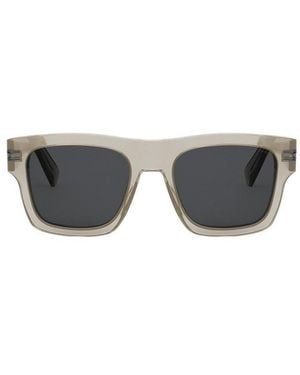 BVLGARI B.Zero1 Square Frame Sunglasses - Gray