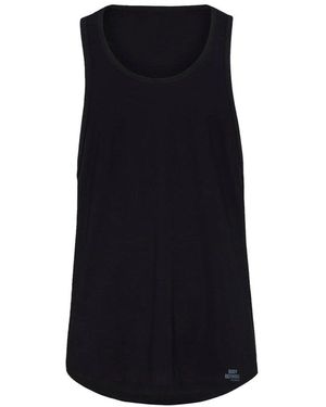 Tシャツ・カットソー DSQUARED Black Cotton Tank Top Dsquared2 Tank Top - Size S