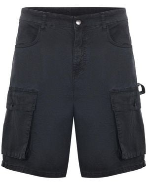 Barrow Bermuda Knee-Length Cargo Shorts - Grey